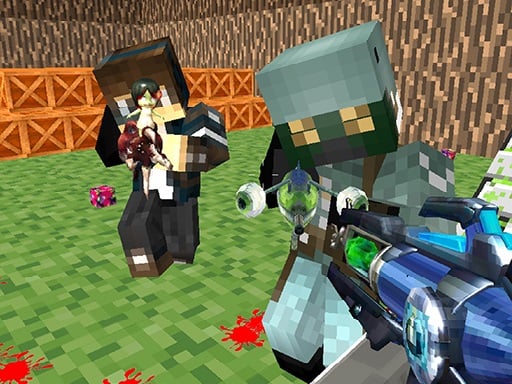 Blocky Gun Paintball